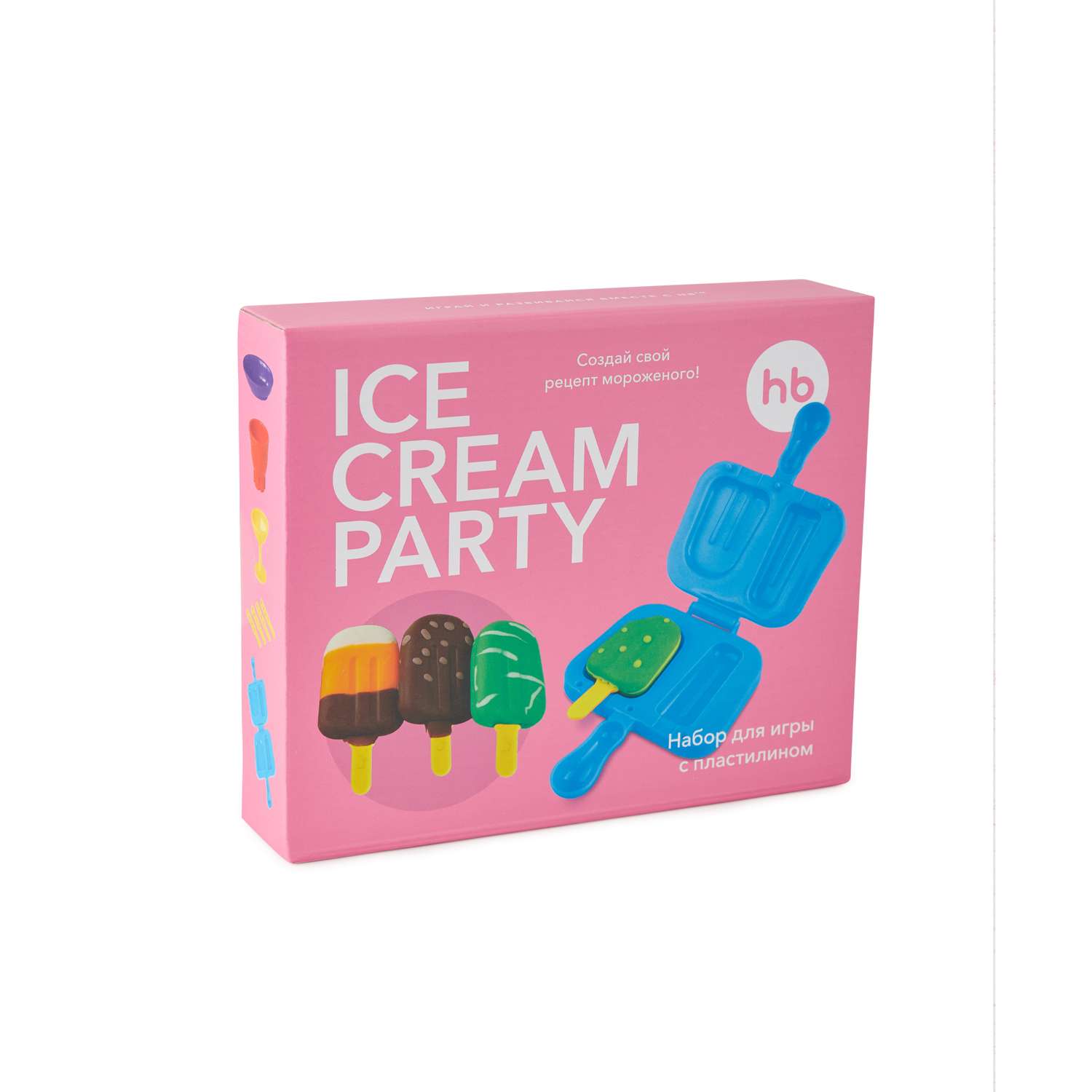 Набор для лепки Happy Baby ICE CREAM PARTY пластилин полимерный застывающий 8 цветов - фото 15