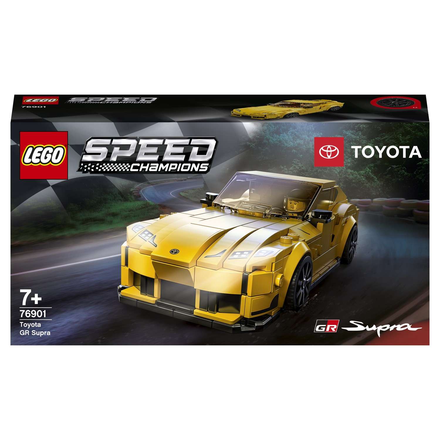 Конструктор LEGO Speed Champions Toyota GR Supra 76901 - фото 2