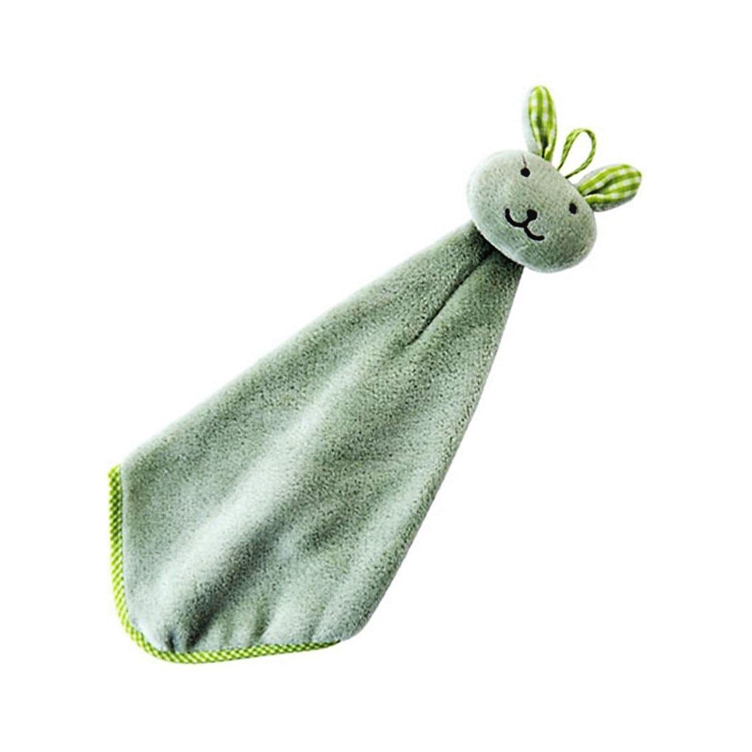 Детское полотенце Ripoma Зайчик зеленый - фото 1