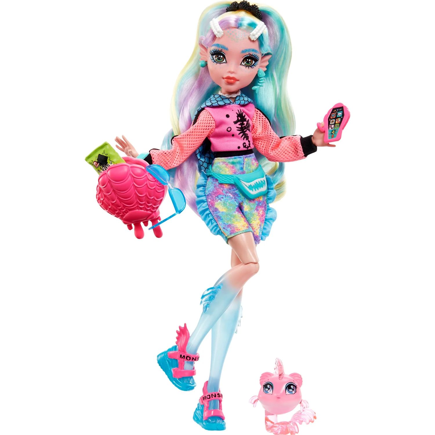 Кукла модельная Monster High Lagoona Blue HHK55 - фото 3