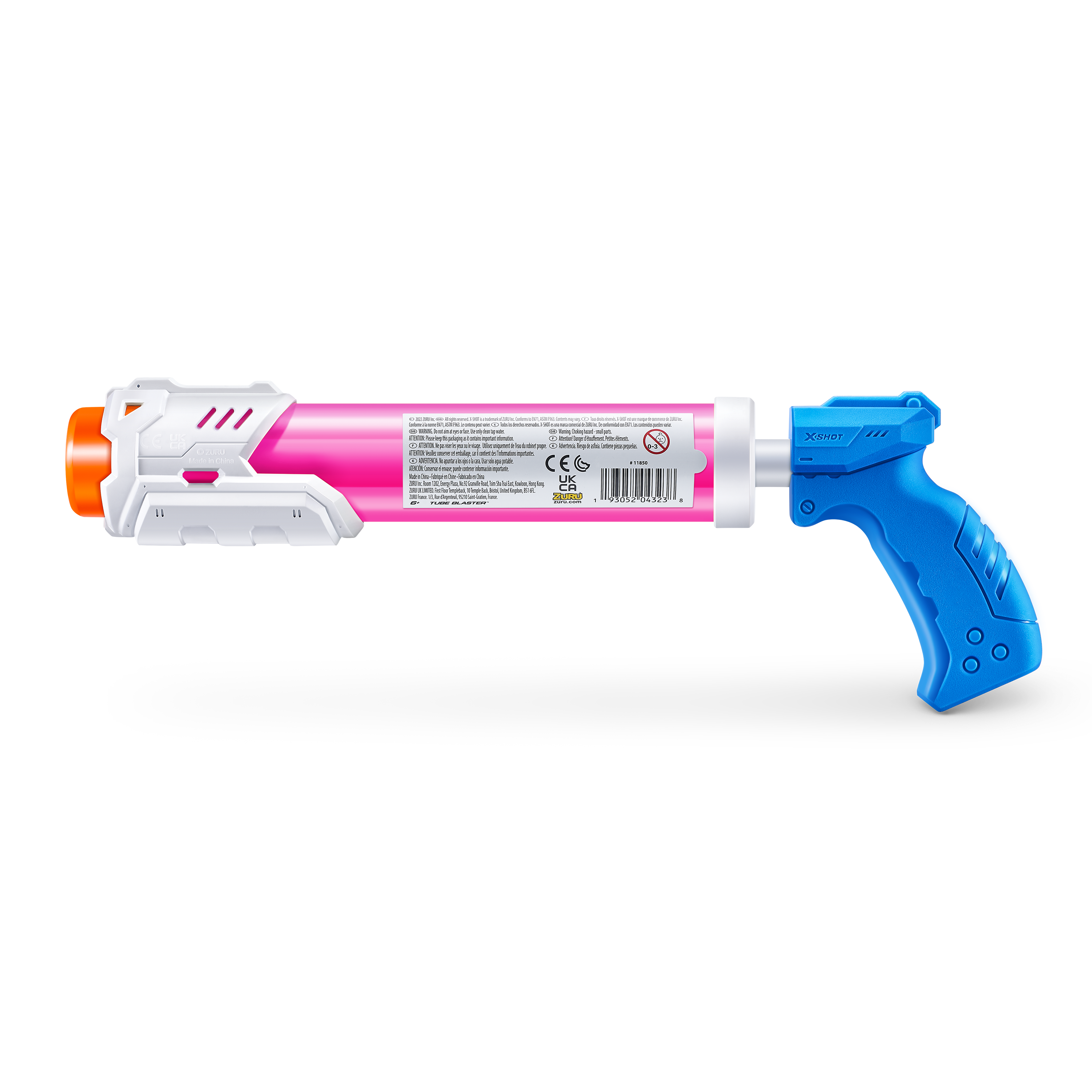 Бластер водный Zuru Zuru XSHOT  Water TUBE Soaker средний в ассортименте - фото 15