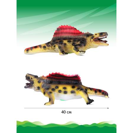 Фигурка динозавра ДЖАМБО с чипом звук рёв животного эластичный JB0208317