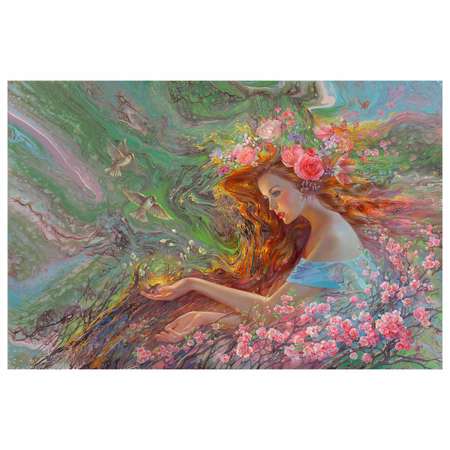 Картина по номерам Остров Сокровищ на холсте цветы набор для творчества