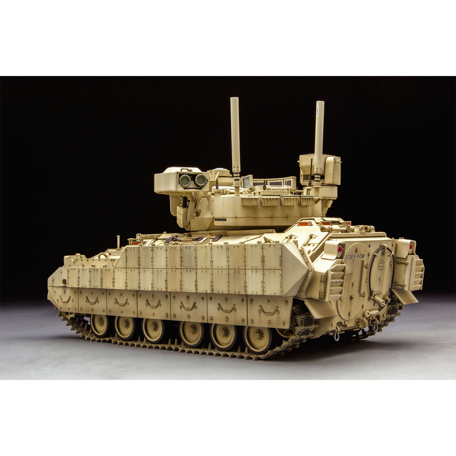 Сборная модель MENG SS-006 танк M3A3 Bradley w/BUSK III 1/35 24278616712 - фото 6