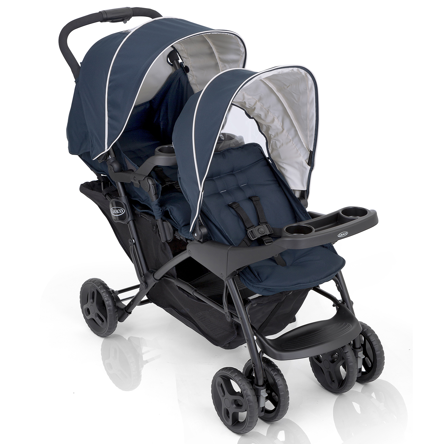 Коляска Graco Stadium Duo Eclipse 6L199ECLEU - фото 1