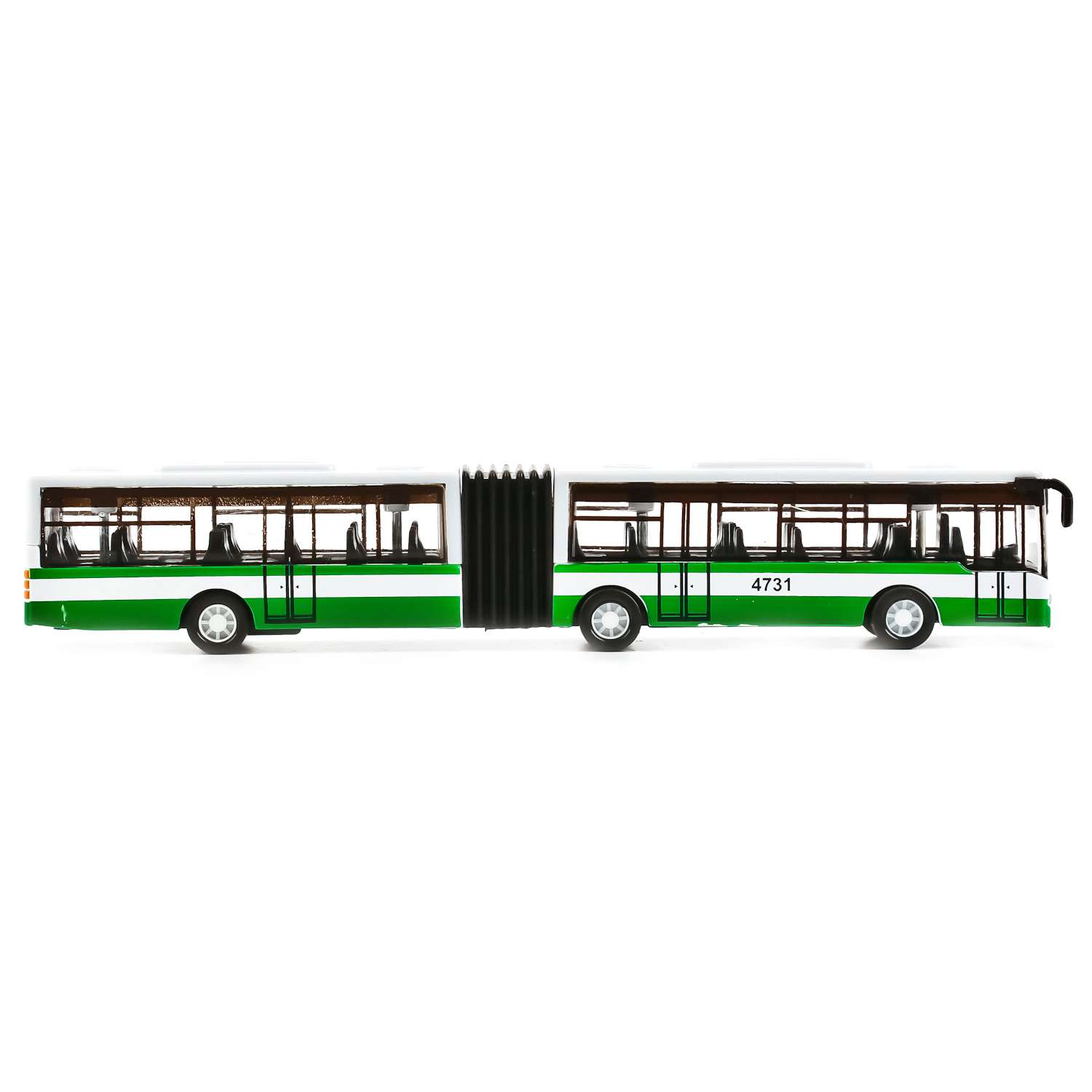 Автобус Технопарк металлический с гармошкой 215170 - фото 5