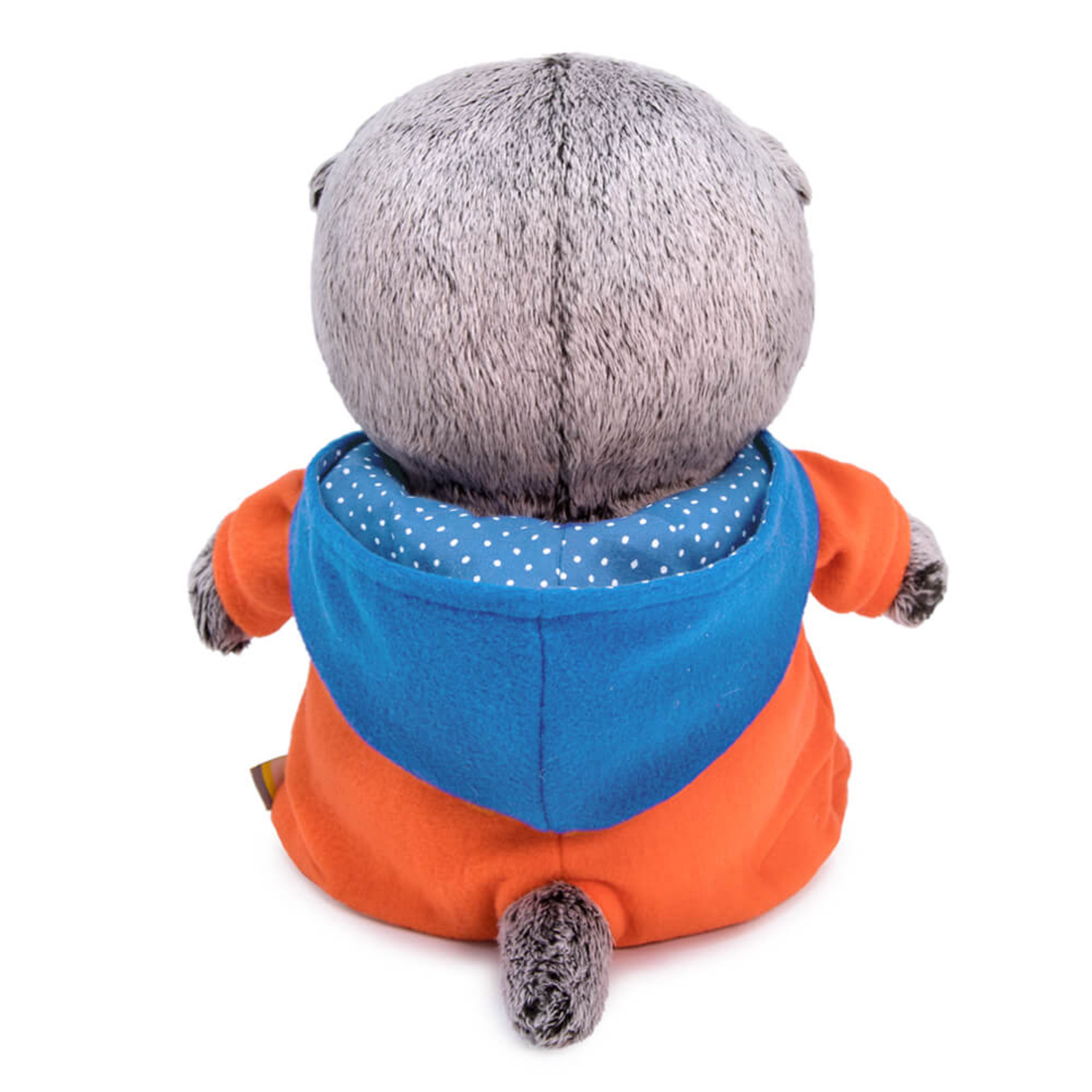 Мягкая игрушка BUDI BASA Кот Басик BABY в комбинезоне с монстриком 20 см BB06298 - фото 3