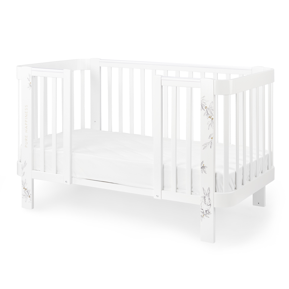 Расширение Happy Baby для кроватки Mommy Love 95029 white - фото 7