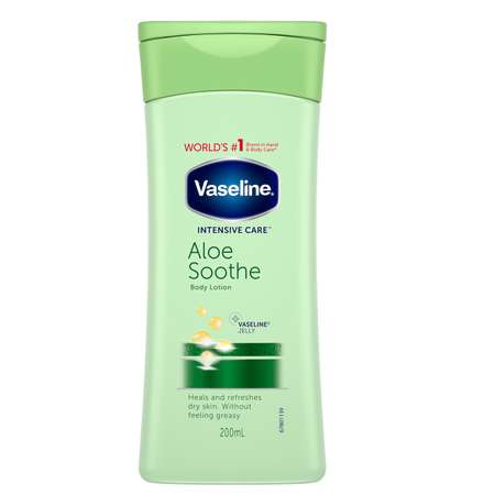 Лосьон для тела Vaseline свежесть алое 200мл