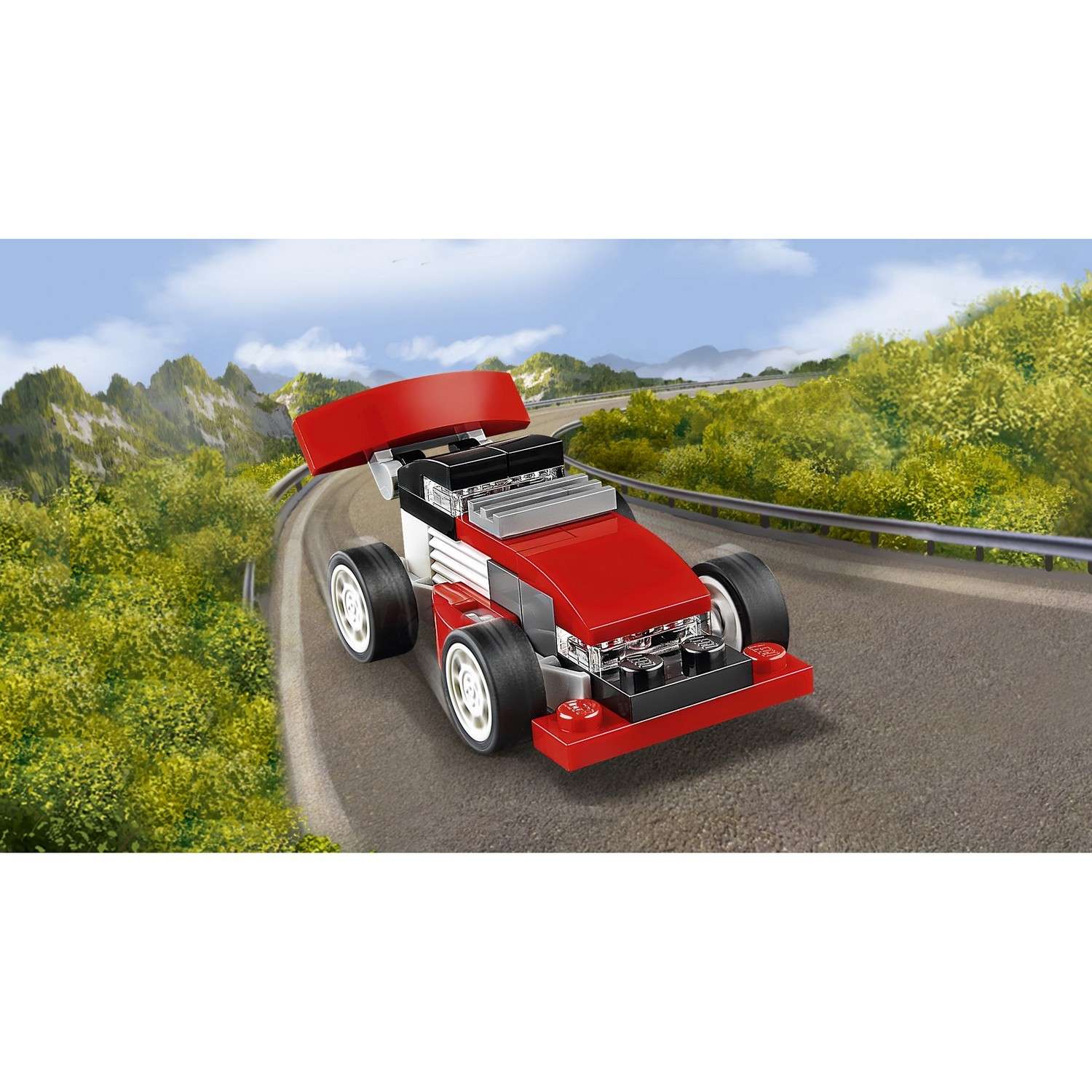 Конструктор LEGO Creator Красная гоночная машина (31055) - фото 5