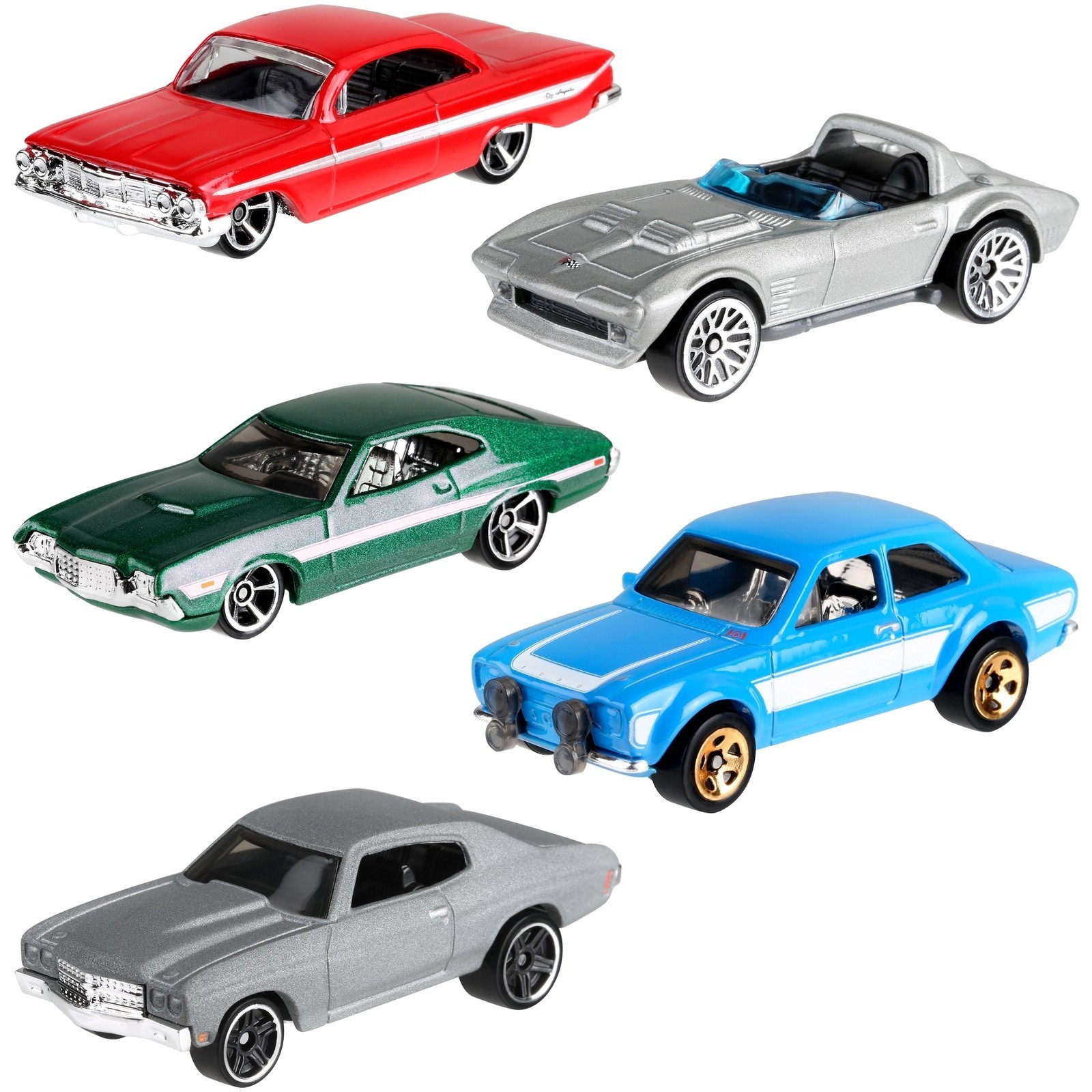 Набор подарочный Hot Wheels из 5 машинок 1:64 в ассортименте 1806 - фото 18