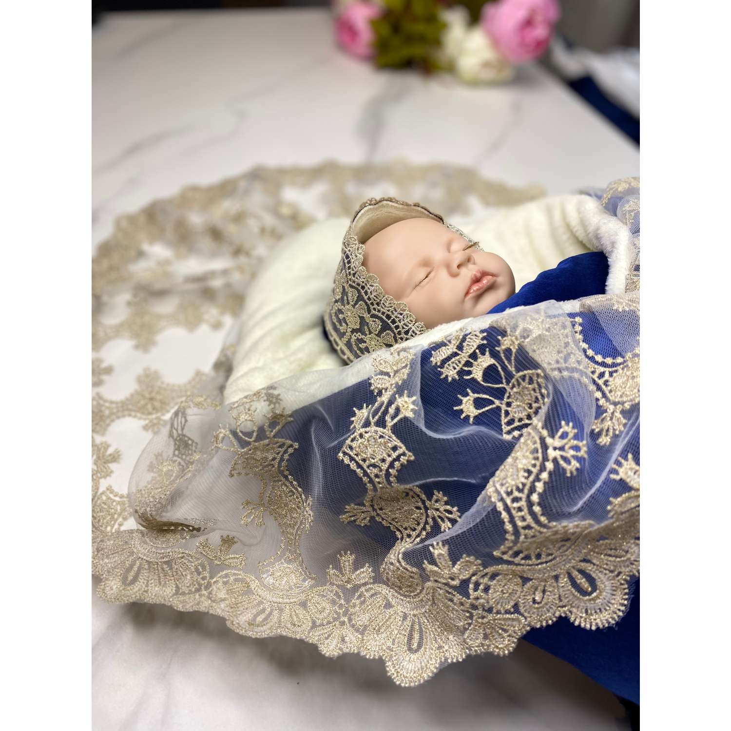 Конверт-одеяло на выписку ТОСЯ БОСЯ для новорожденного - фото 3