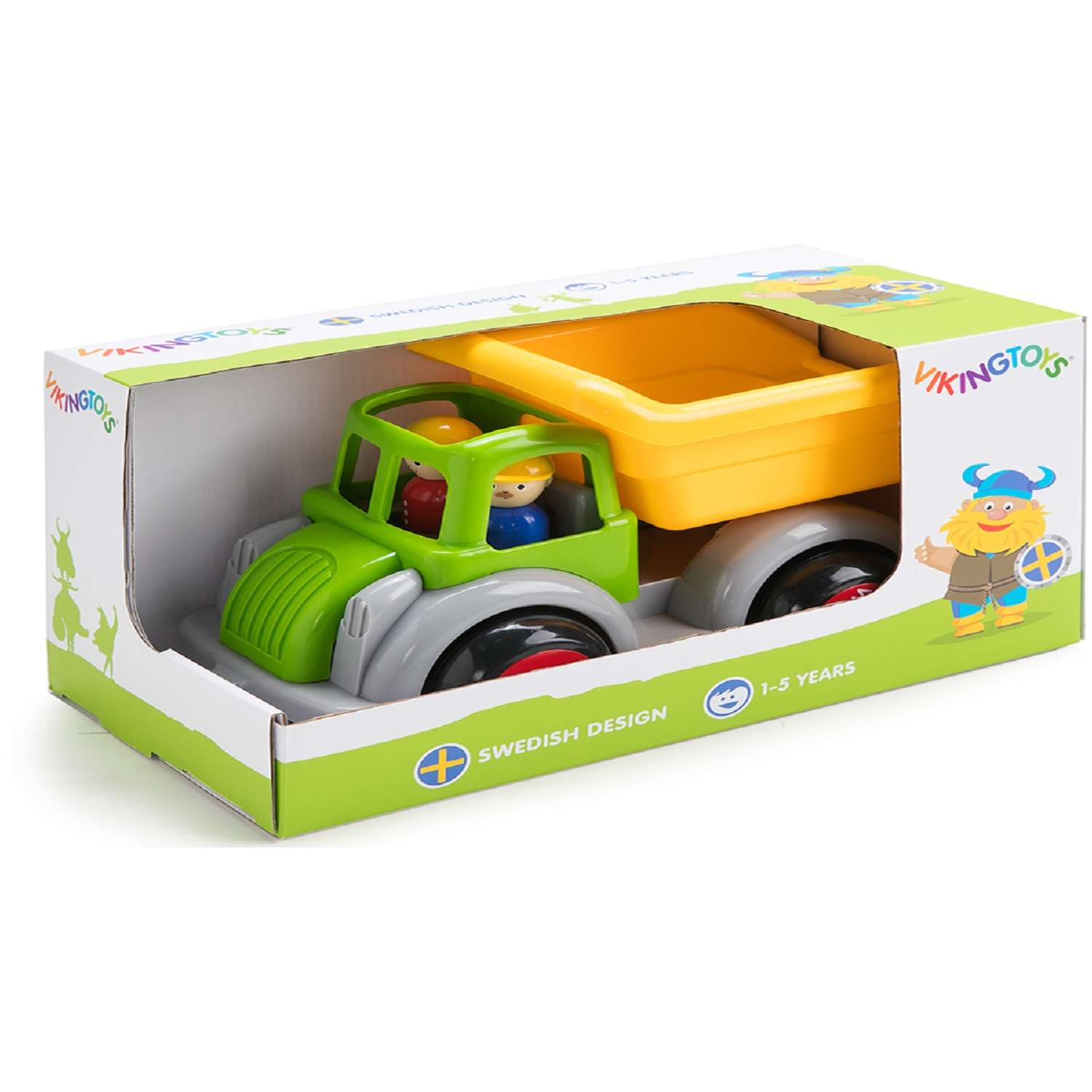 Самосвал VIKINGTOYS Jumbo FUN с фигурками в подарочной коробке 781250 - фото 1