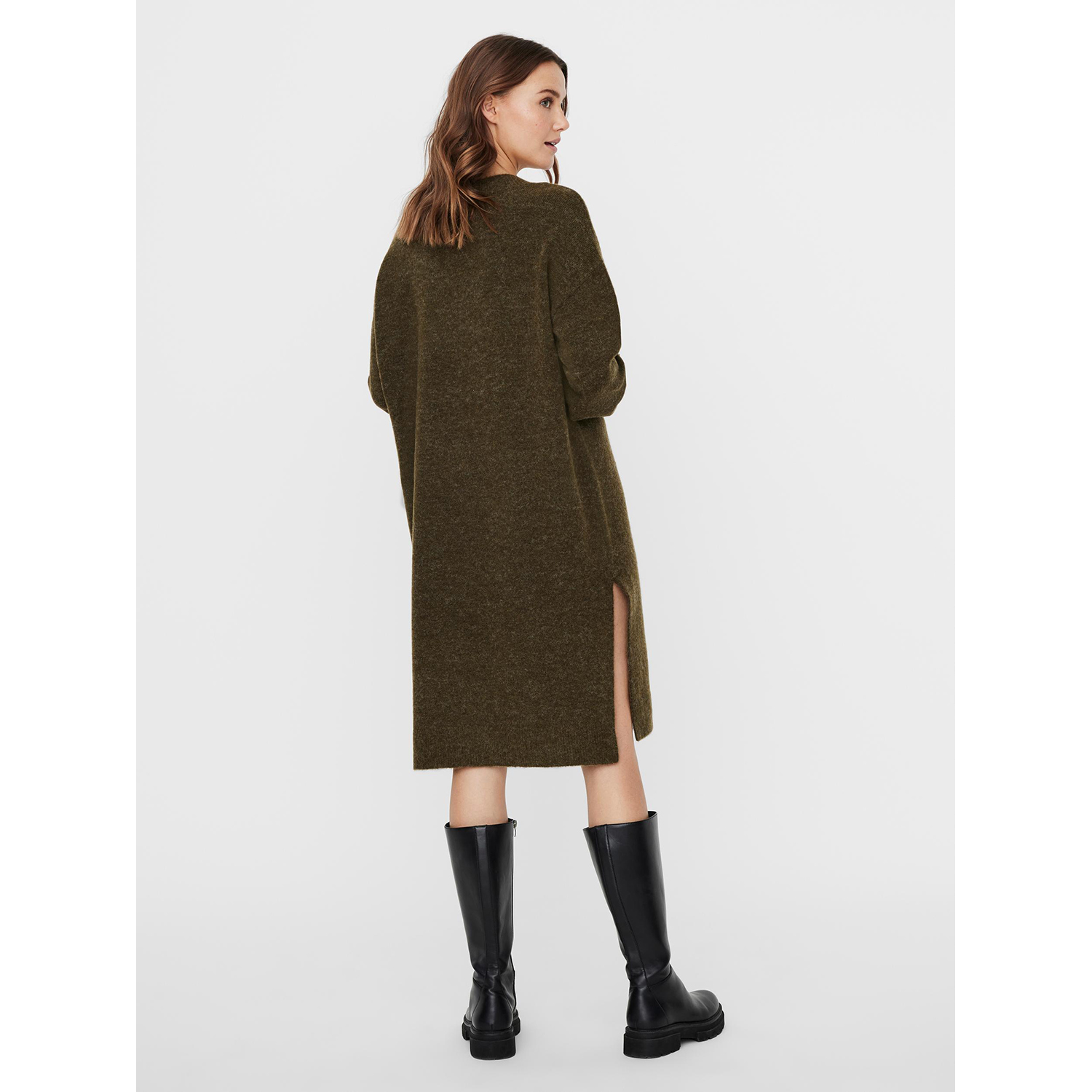 Платье VERO MODA 10253183/Dark Olive - фото 2