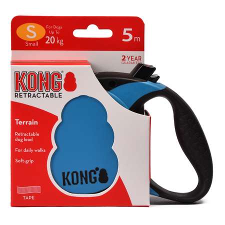 Рулетка KONG Terrain синяя лента 5м до 20кг