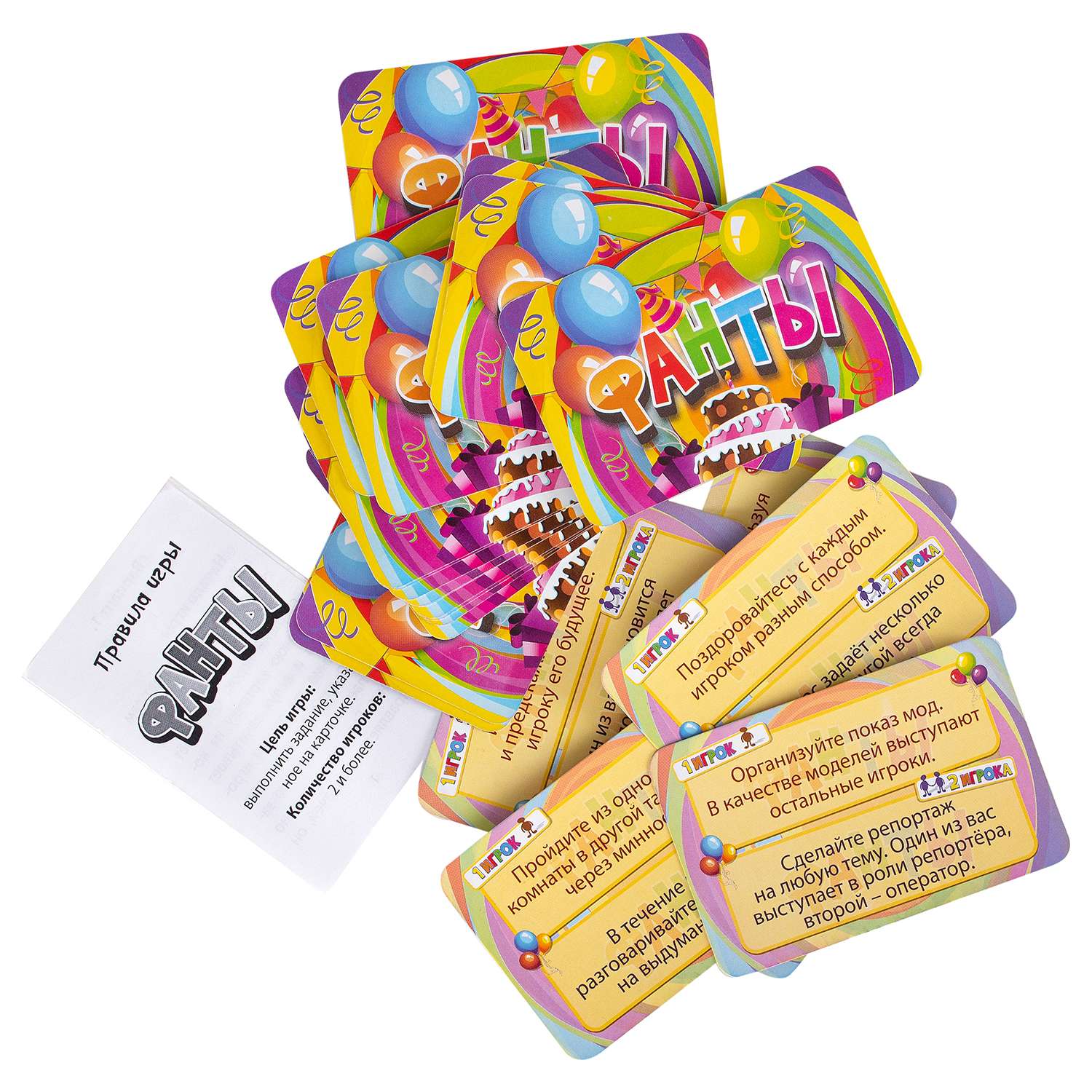 Игра настольная DREAM MAKERS Фанты cards 1611H - фото 3