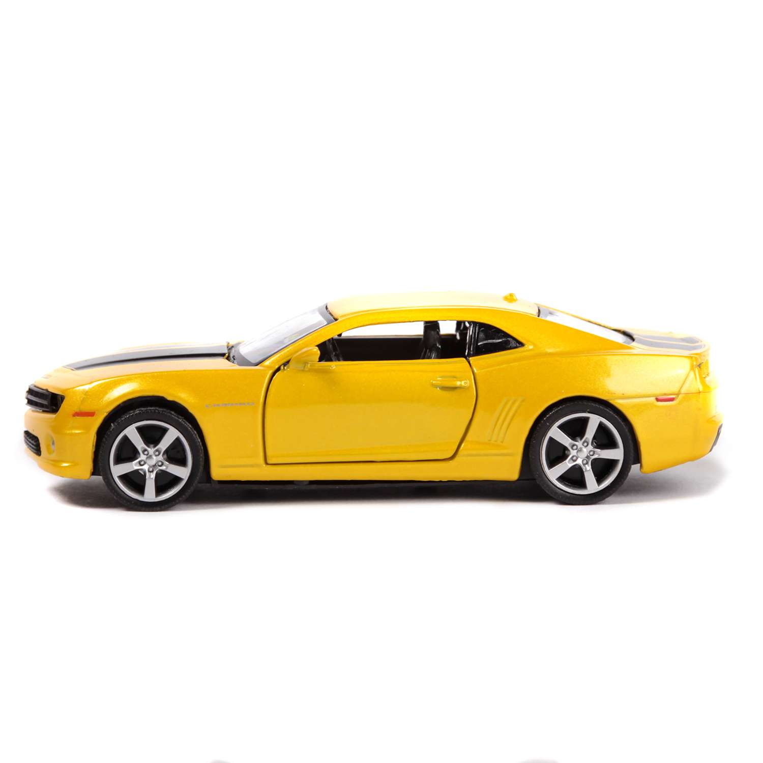 Машина Mobicaro Chevrolet Camaro 1:32 Желтый металлик 544005Z(E) - фото 2