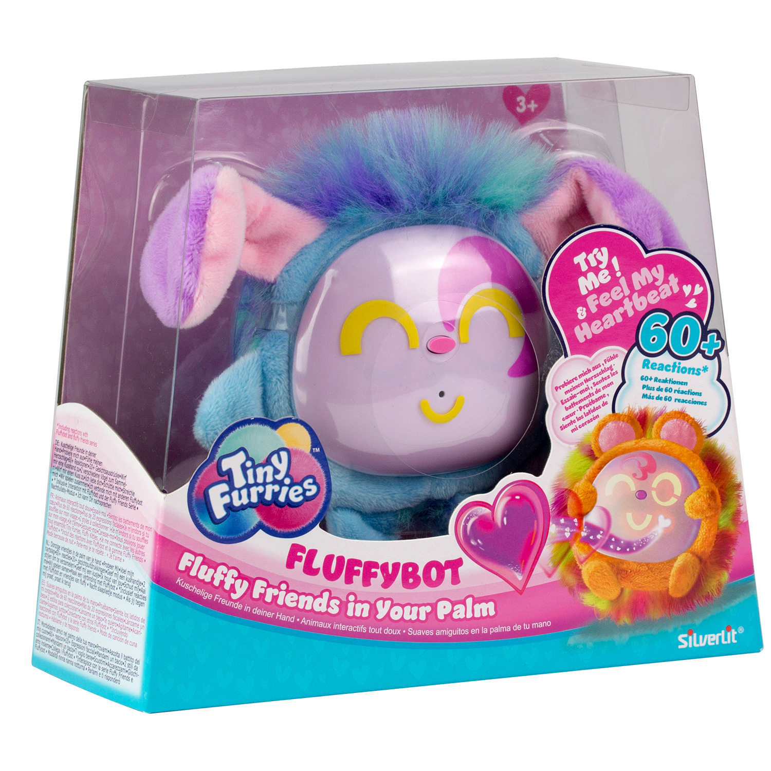 Игрушка Tiny Furries Fluffybot Candy интерактивная 83685-2 - фото 2