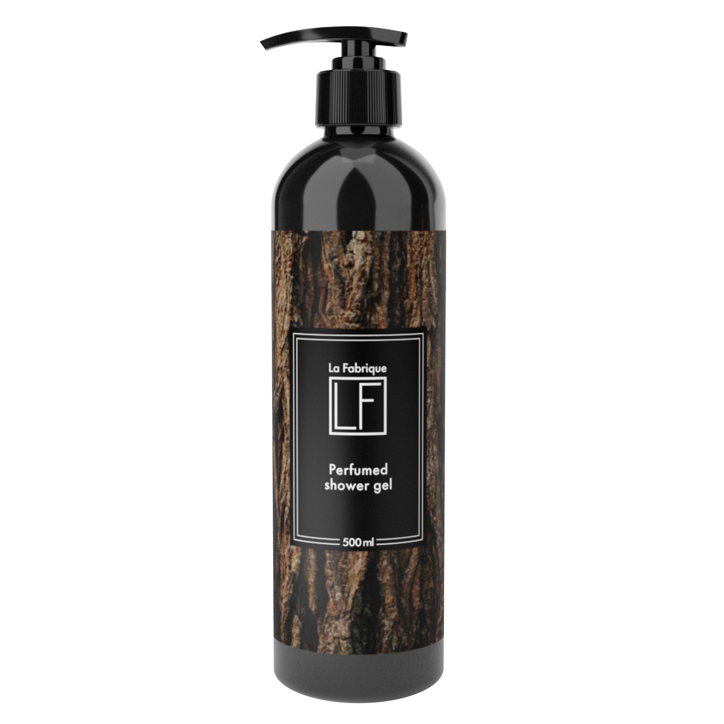 Гель для душа La Fabrique мужской парфюмированный с ароматом древесного уда и нероли 500 мл - фото 1
