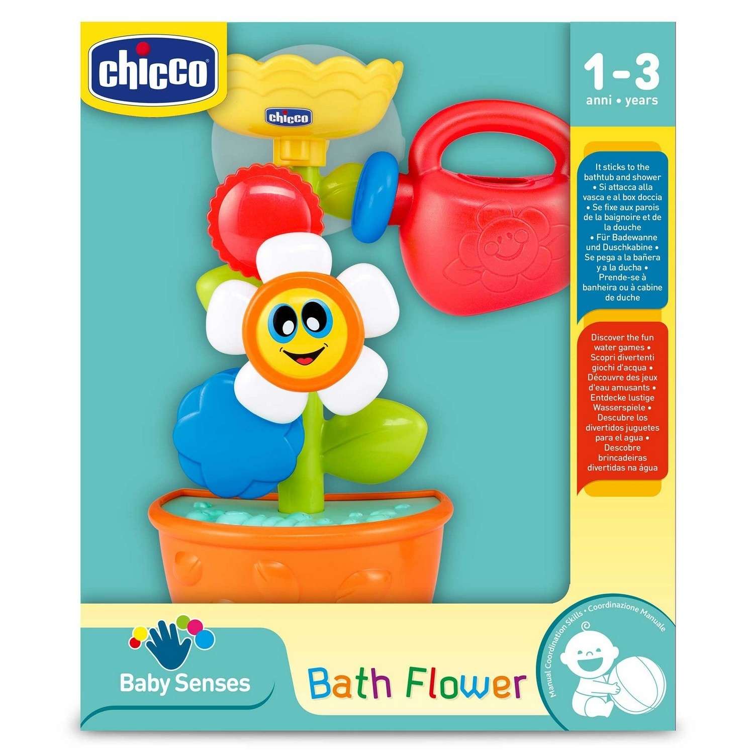 Игрушка Chicco Лейка с цветком для ванны - фото 5
