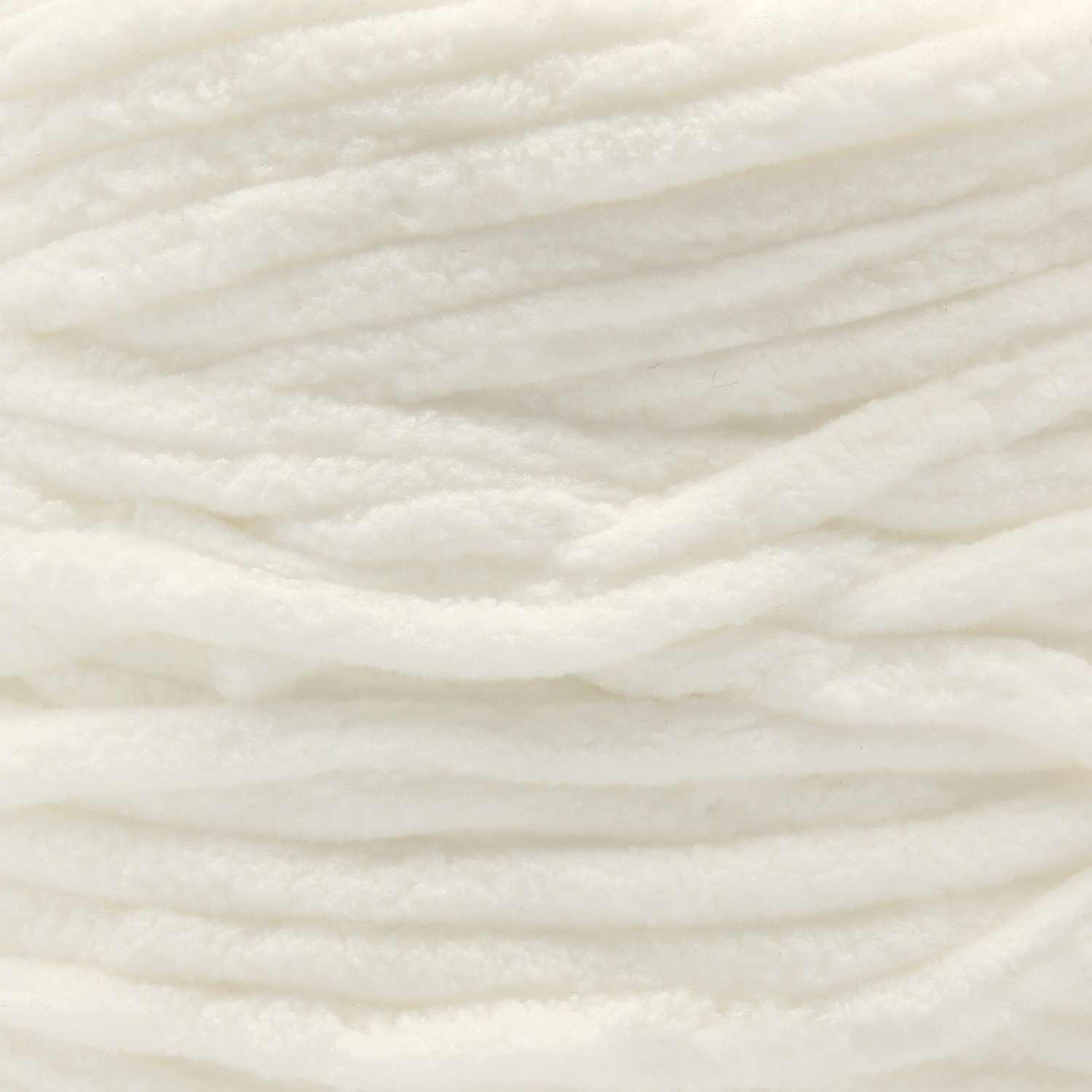 Пряжа для вязания Astra Premium плюшевая пушистый ворс полиэстер 100 гр 80 м 001 белый 2 мотка - фото 4