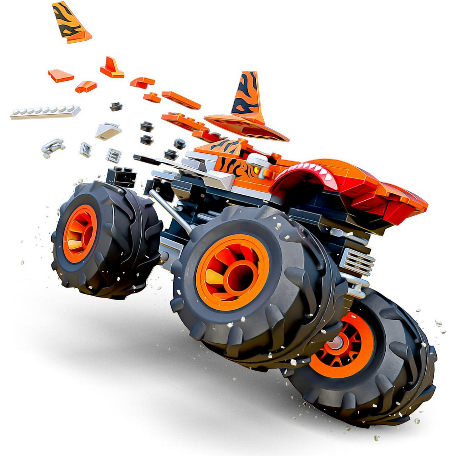 Конструктор Mega Construx Hot Wheels Монстр-трак в ассортименте GVM14 - фото 14