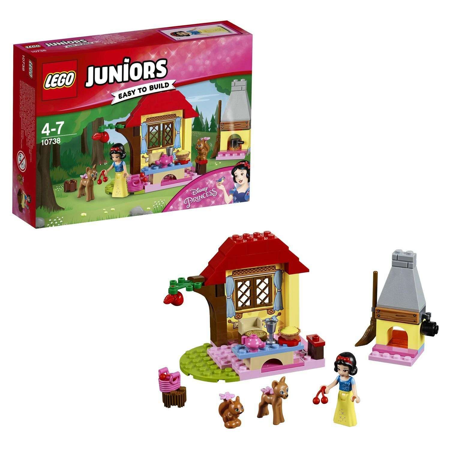 Конструктор LEGO Juniors Лесной домик Белоснежки (10738) - фото 1