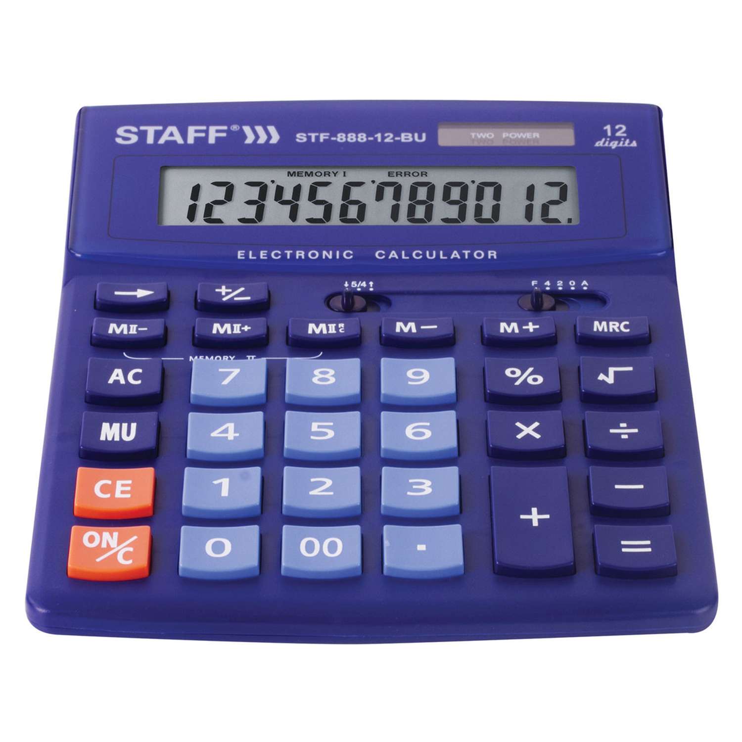 Калькулятор настольный Staff электронный 12 разрядов - фото 4