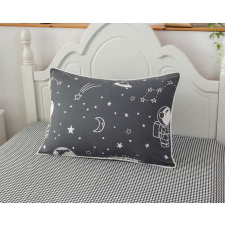 Комплект постельного белья Sofi de Marko Космонавт черный детский с одеялом