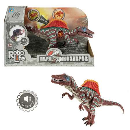Интерактивная игрушка Robo Life Динозавр Спинозавр со звуковыми эффектами