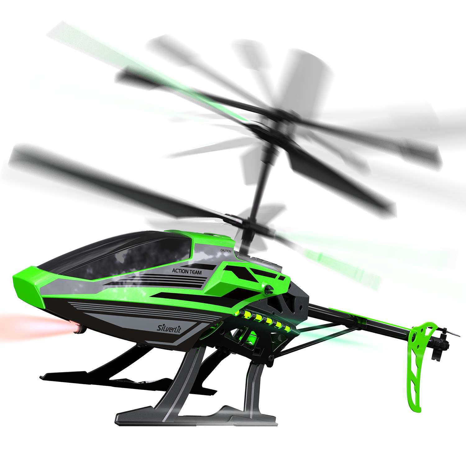Вертолет Silverlit для улицы Зеленый - фото 3