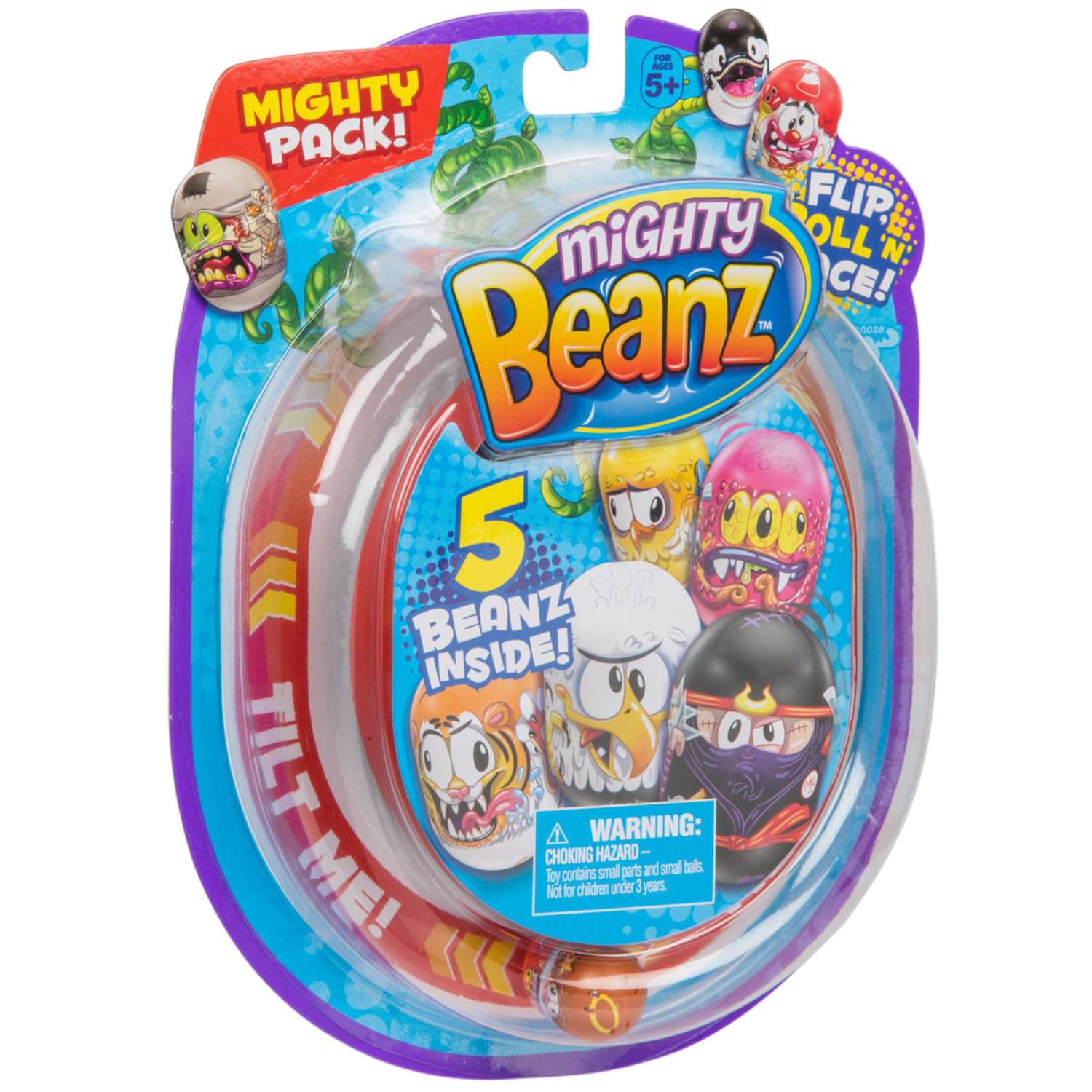Фигурки Mighty Beanz Бобы 5шт в непрозрачной упаковке (Сюрприз) 66546 - фото 1