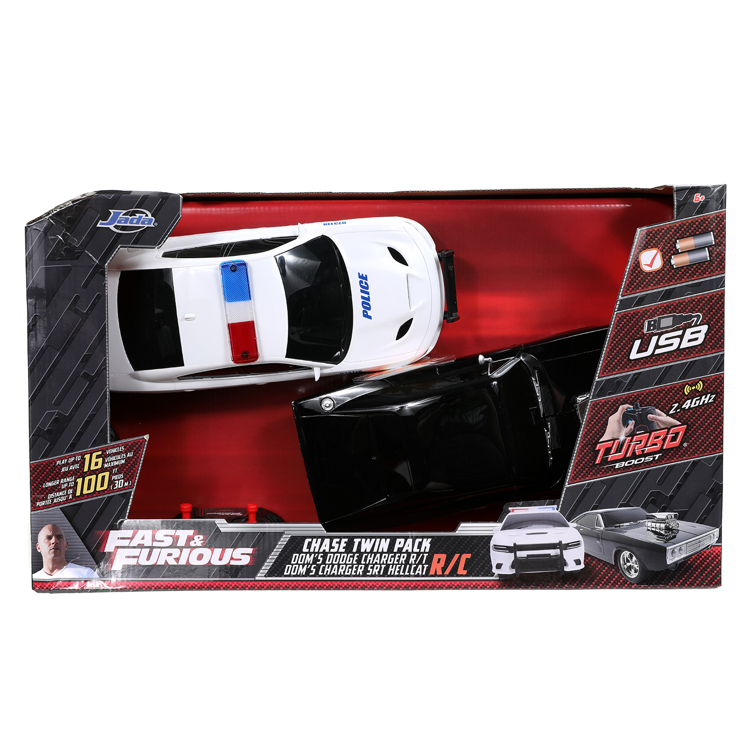 Автомобиль РУ Jada Toys Dodge - фото 3