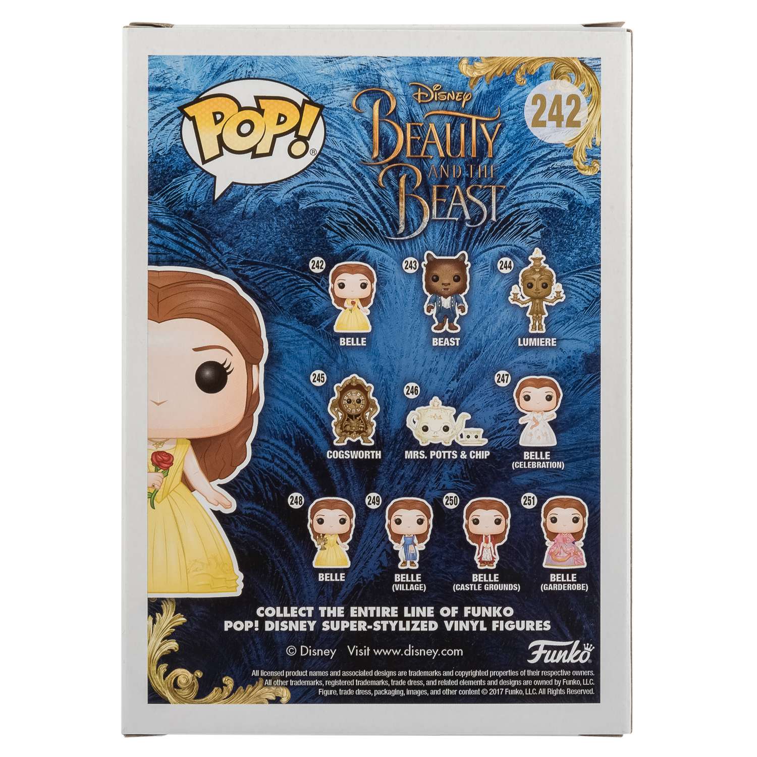 Фигурка Funko Pop vinyl Disney Beauty the beast Belle - фото 3