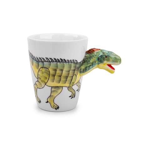 Кружка ZDK Kitchen Animals Dinosaur 400 мл зеленый