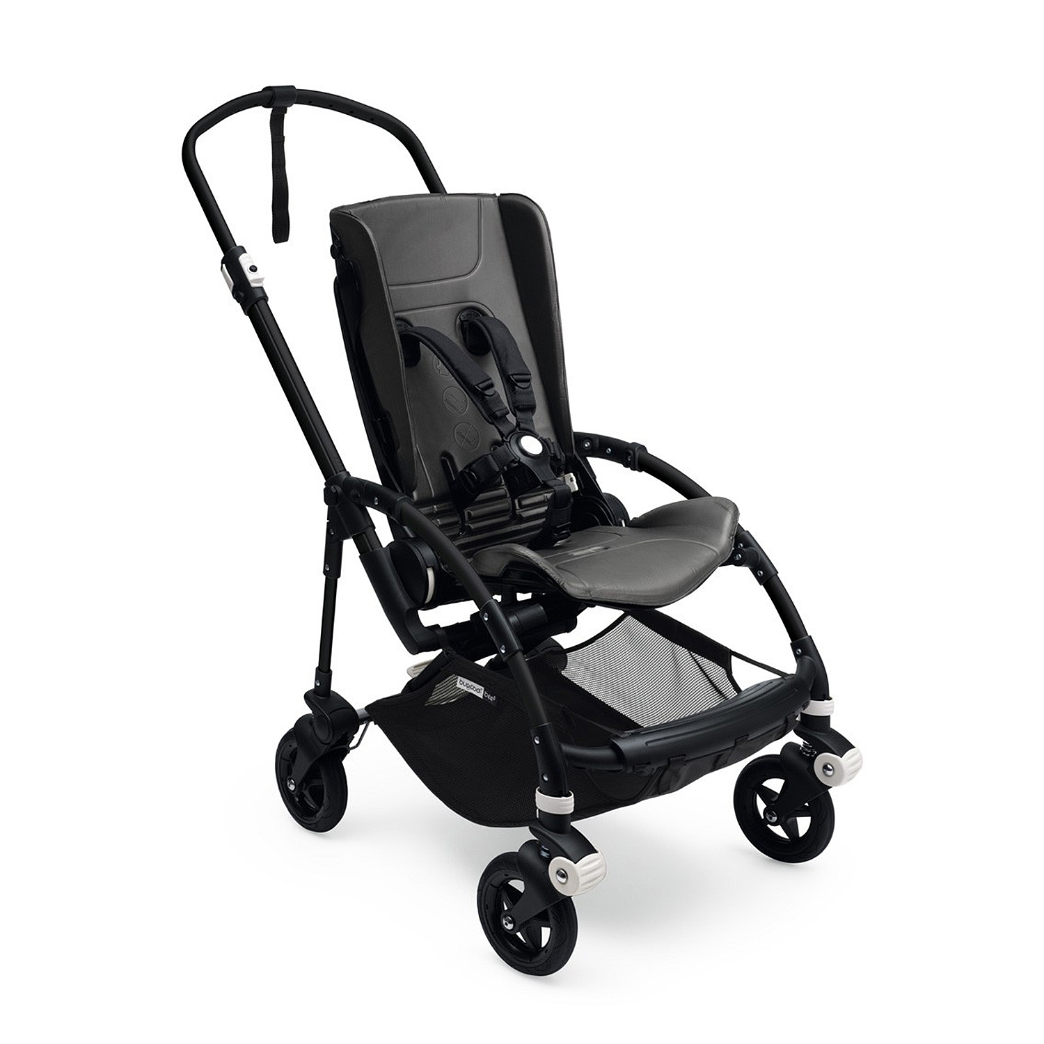 Коляска прогулочная Bugaboo Bee 5 base (без текстиля) Black - фото 1