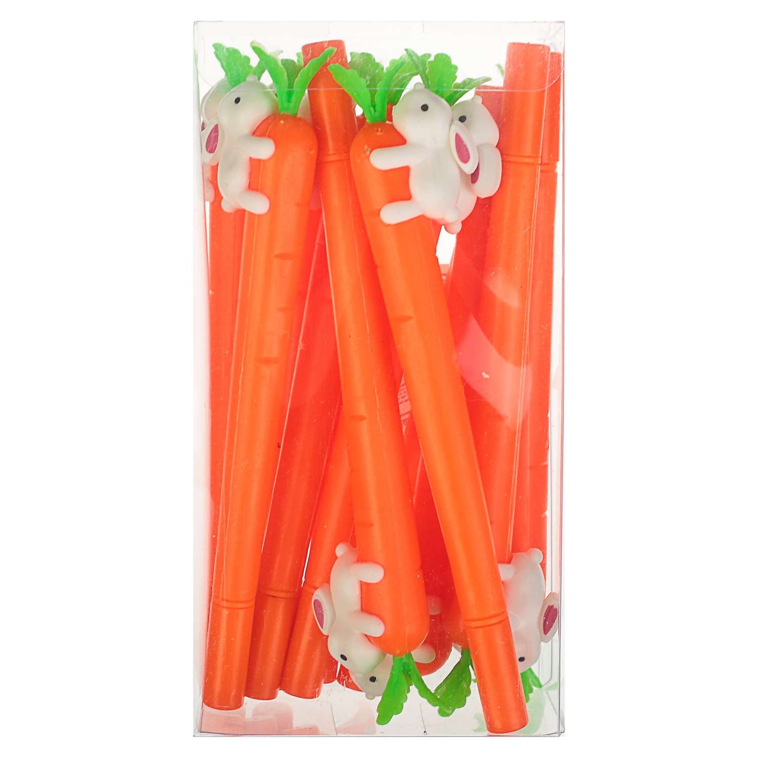 Ручка Calligrata гелевая «Морковь с зайкой» - фото 3