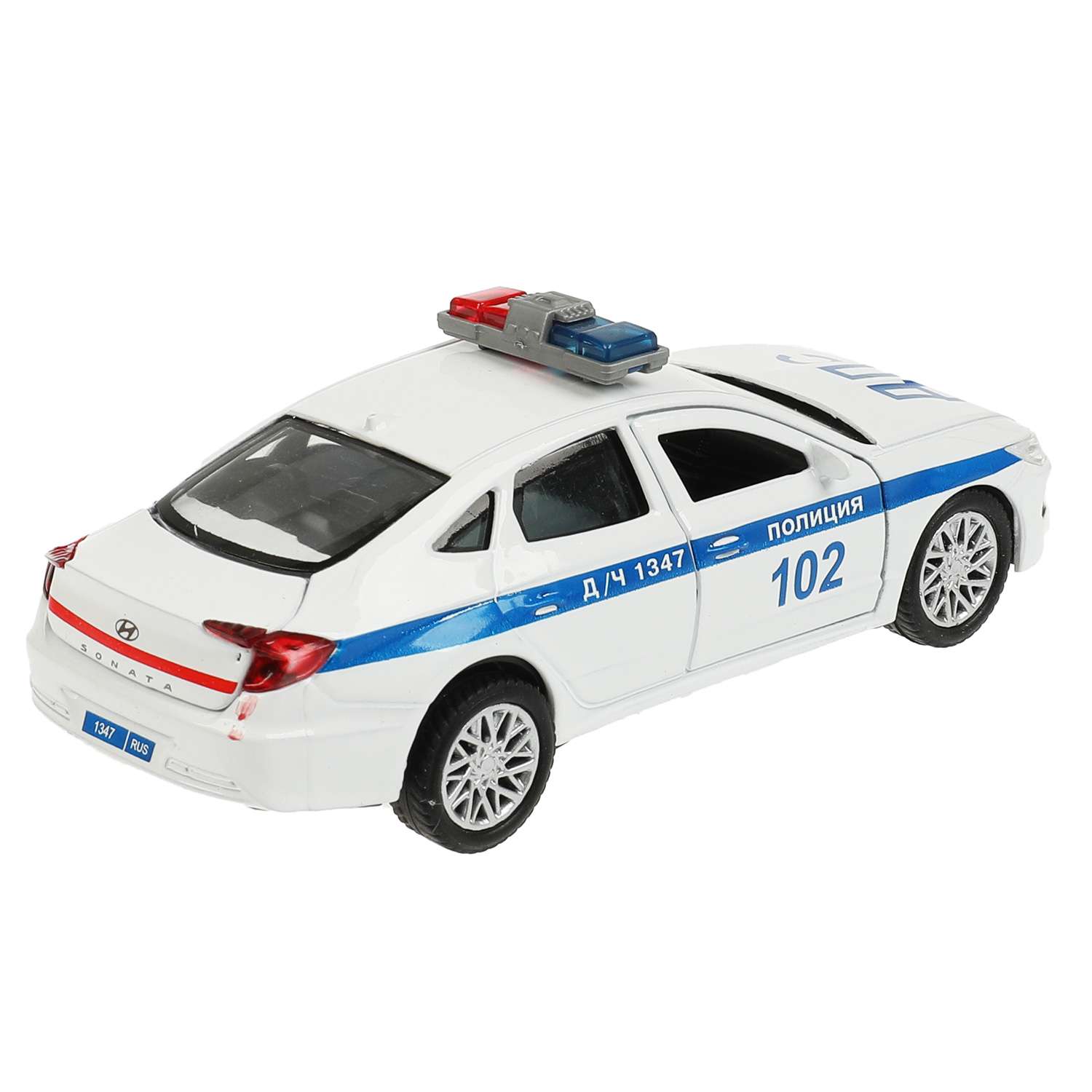Машина Технопарк Hyundai Sonata Полиция 350117 350117 - фото 3