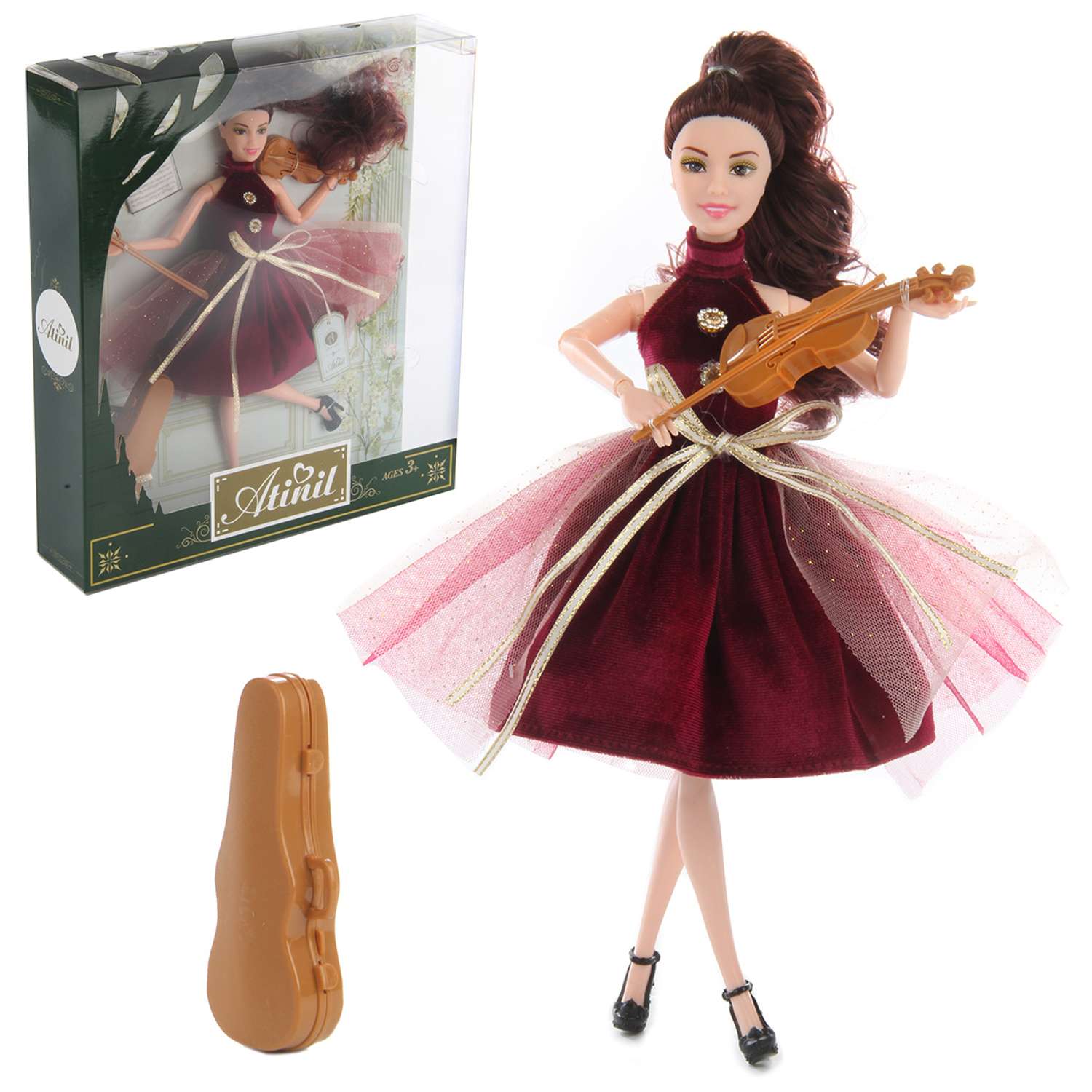 Кукла модель Барби шарнирная Veld Co со скрипкой 121652 - фото 2