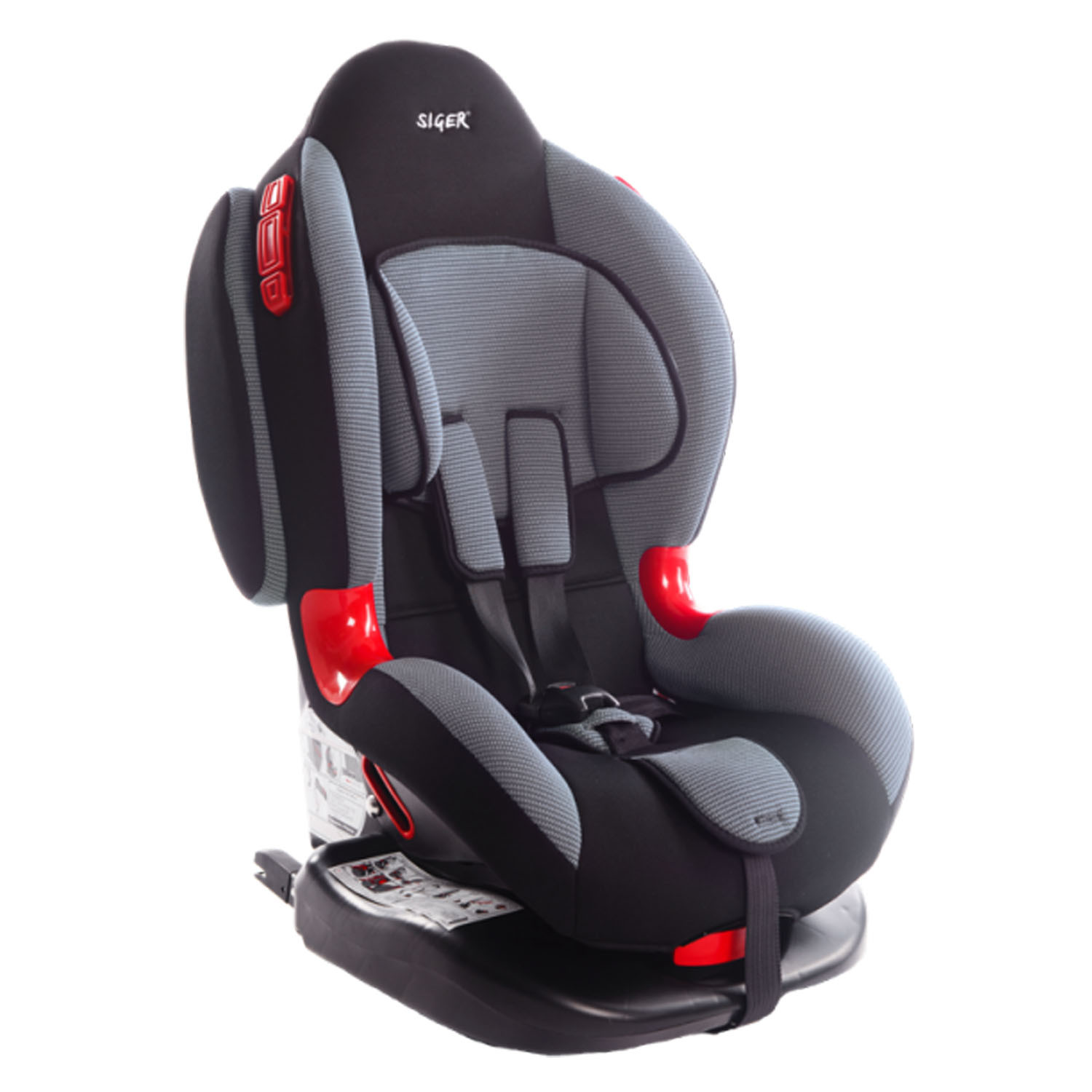 Автокресло Siger Кокон Isofix Серый