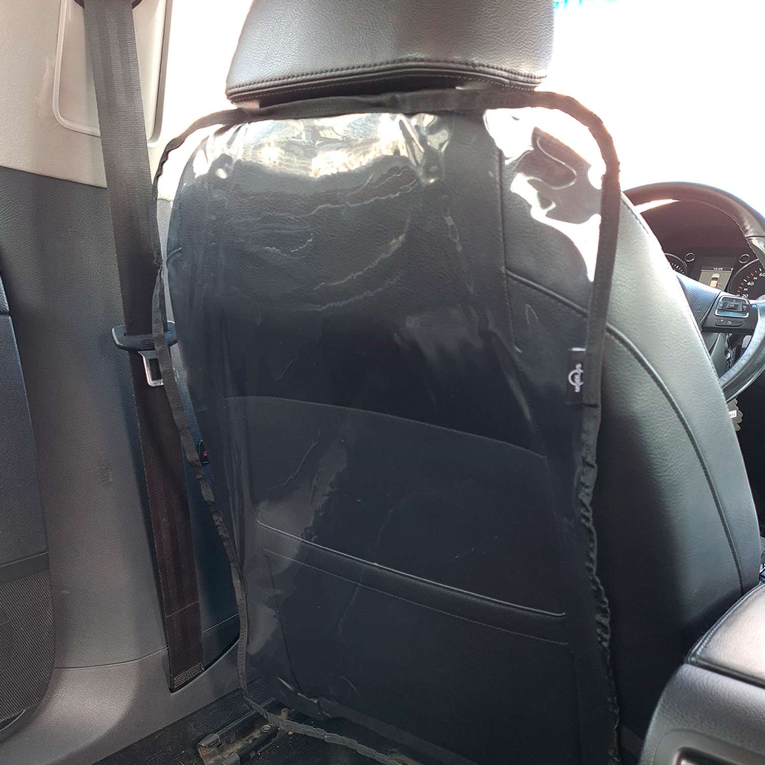 Защитная накидка Mobylos прозрачная защита от детских ног на спинку сиденья автомобиля - фото 7