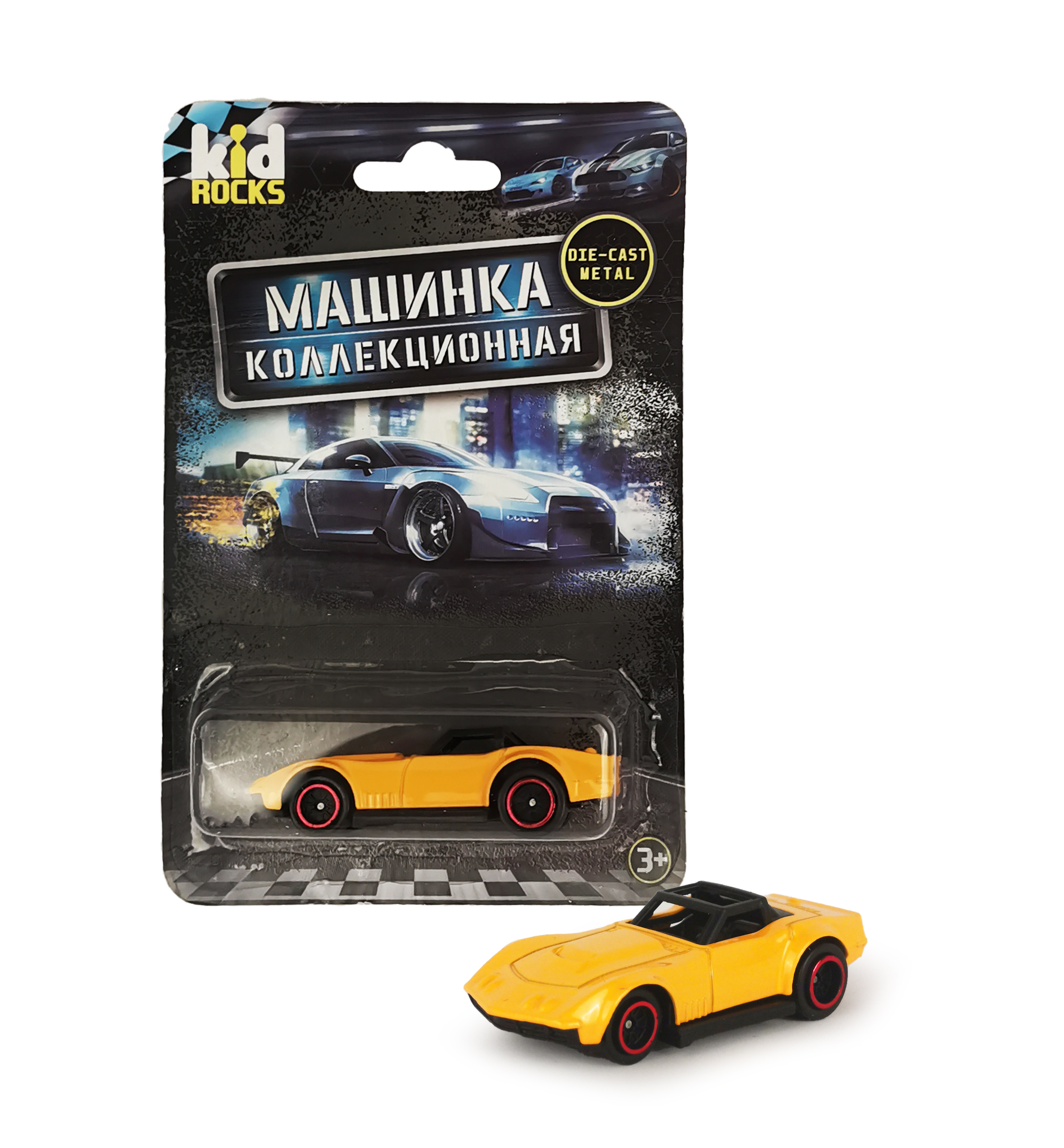 Автомобиль Kid Rocks без механизмов в ассортименте YK-2310 - фото 1