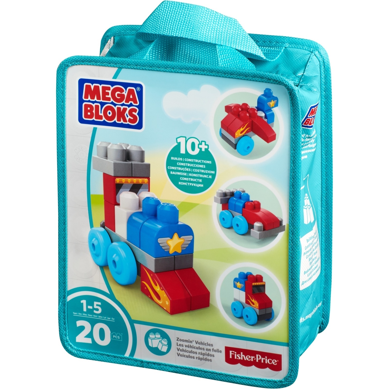 Конструктор Mega Bloks First Builders обучающий CNH09 - фото 2