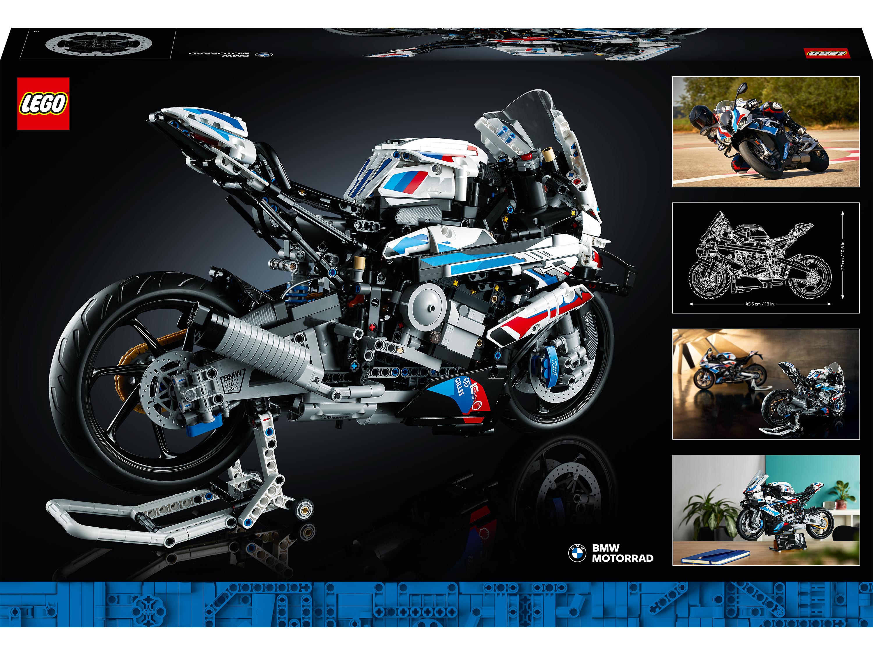 Конструктор LEGO Technic Мотоцикл BMW M 1000 RR - фото 18