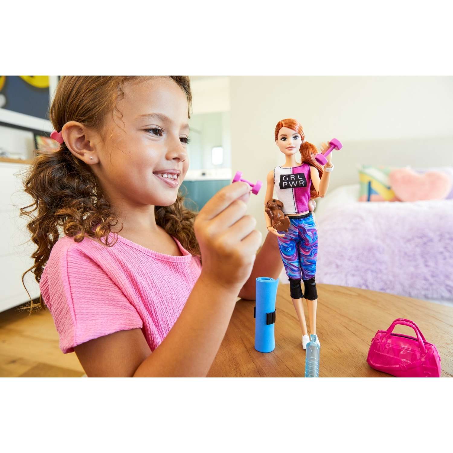 Набор игровой Barbie Релакс Фитнес GJG57 GKH73 - фото 7