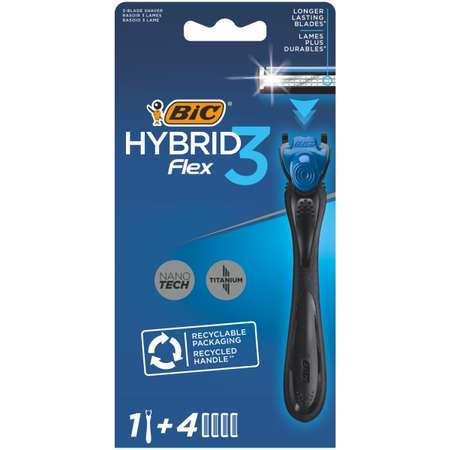 Бритва мужская BIC Hybrid 3 Flex