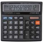 Калькулятор Citizen настольный компактный бухгалтерский CT555N 12 разр.