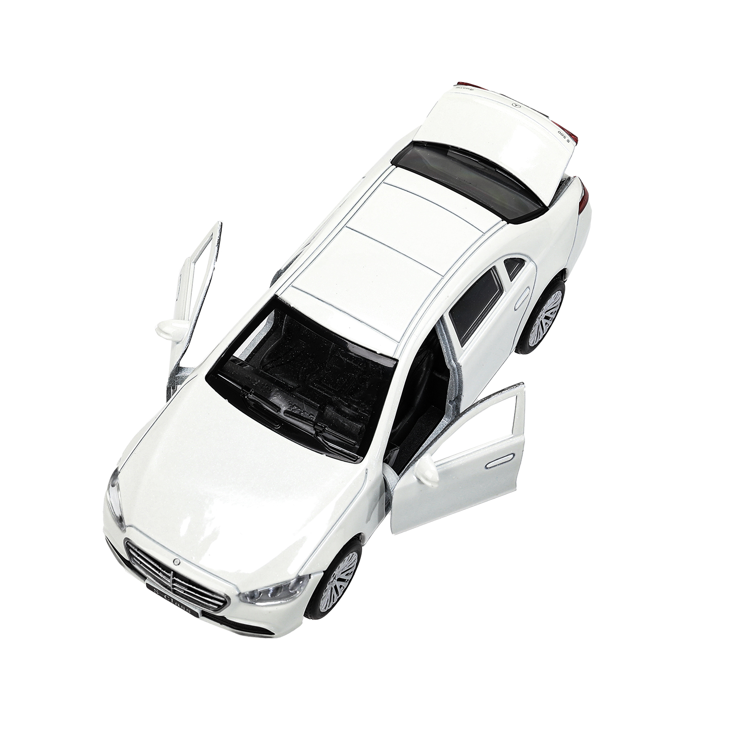 Автомобиль Huada Toys Mercedes Benz белый 380545 - фото 9