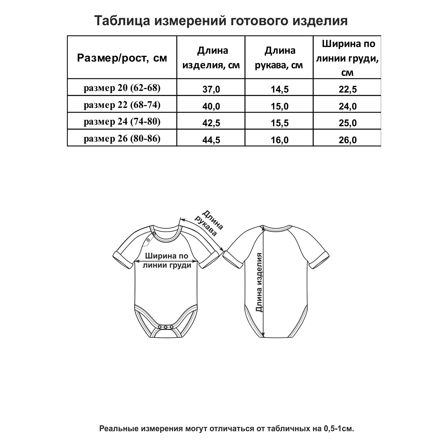 Боди Lucky Child 100-19к/0-2/молочный - фото 6