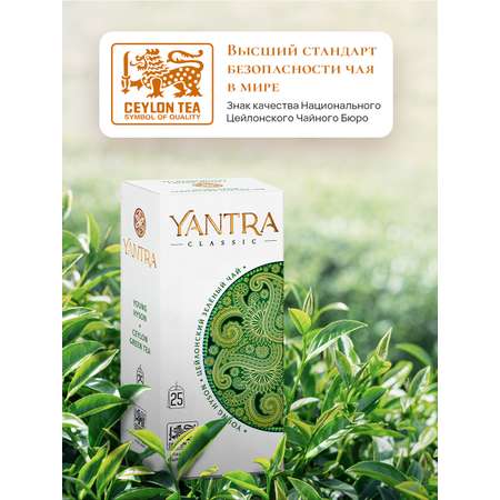 Чай Классик Yantra зеленый листовой стандарт Young Hyson 200 г